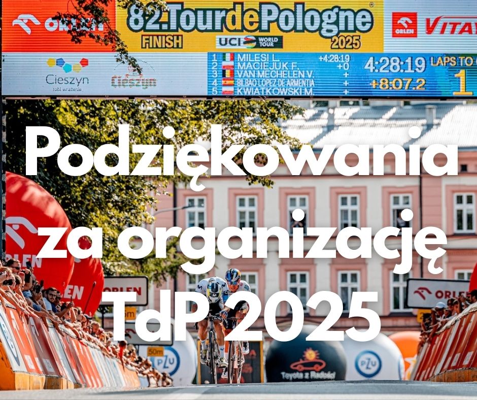 Kolarze na trasie Tour de Pologne (fot. Tomasz Śmietana)
